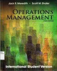 Operations Management : International Student Version