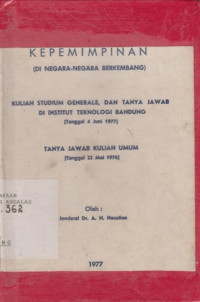 Kepemimpinan (Di Negara-Negara Berkembang)