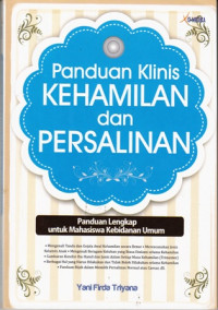 Panduan Klinis Kehamilan Dan Persalinan