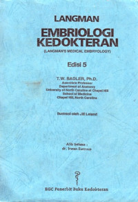 Embriologi Kedokteran (Langmans Medical Embryology)