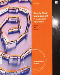 Supply Chain Management : A Balanced Approach