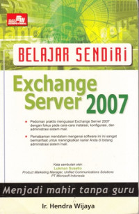 Belajar Sendiri Exchange Server 2007