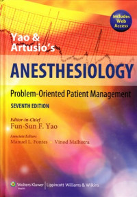 Anesthesiology : Problem-Oriented Patient Management