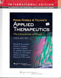 Applied Therapeutics : the Clinical Use of Drugs