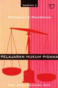 Pelajaran Hukum Pidana Bagian 3