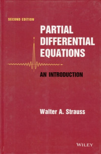 Partial Differential Equations An Introduction