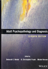 Adult Psychopathology and Diagnosis