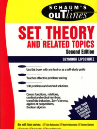 Scahums Outline Set Theory and Related Topics