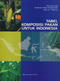 Tabel Komposisi Pakan untuk Indonesia