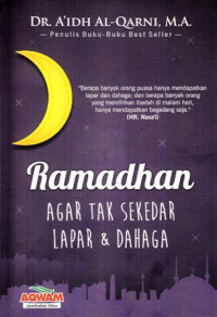 Ramadhan : Agar Tak Sekedar Lapar dan Dahaga