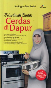 Muslimah cantik cerdas di dapur