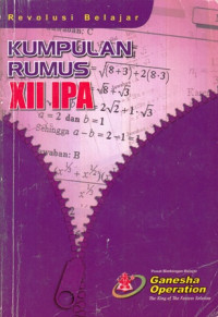 Revolusi belajar : kumpulan Rumus XII IPA