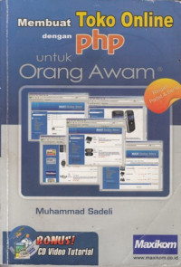 Membuat toko online dengan PHP untuk orang awam