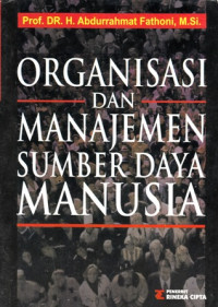 Organisasi Dan Manajemen Sumber Daya Manusia