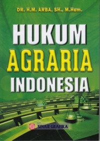 Hukum Agraria Indonesia