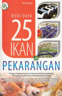 Budidaya  25 Ikan di Pekarangan