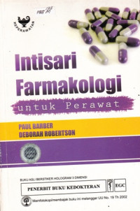 Intisari Farmakologi untuk Perawat