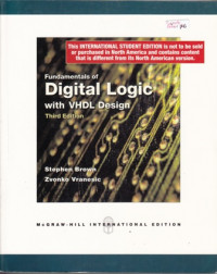 Fundamentals of Digital Logic With VHDL Design