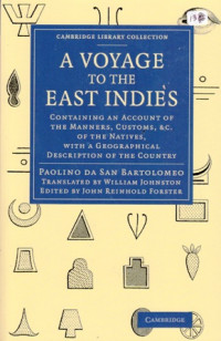 A Voyage to the East Indies