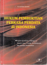 Hukum Pembuktian Perkara Perdata di Indonesia