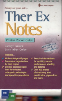 Ther Ex Notes Clinicil Pocket Guide