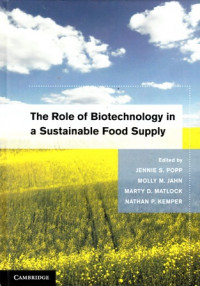 The Role of Biotechnology in a Sustainable Food Supply