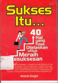 Sukses Itu ...