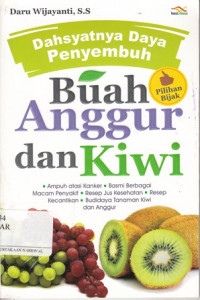 Dahsyatnya Daya Penyembuhan Buah Anggur dan Kiwi