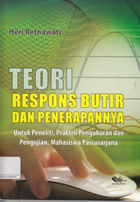 Teori Respons Butir dan Penerapannnya