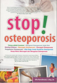 Stop! Osteoporosis