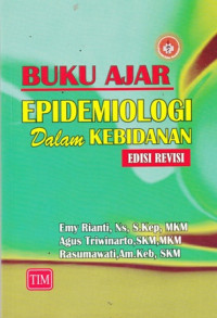 Buku Ajar Epidemiologi Dalam Kebidanan