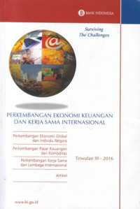 Perkembangan Ekonomi Keuangan dan Kerjasaman Internasional