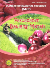 Standar Operasional Prosedur (SOP) Pascapanen Bawang Merah