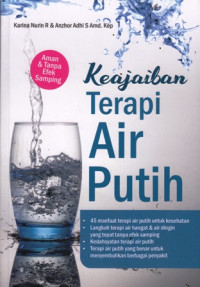 Keajaiban Terapi Air Putih