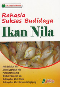 Rahasia Sukses Budidaya Ikan Nila