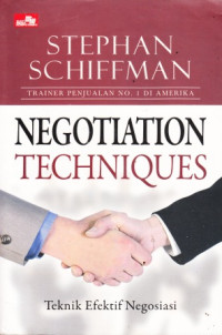 Negotiation techniques