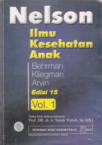 Ilmu Kesehatan Anak Nelson