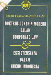 Doktrin-Doktrin Modern dalam Corporate Law