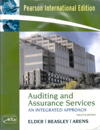 Auditing And Assurance Service : An Integrated Approach