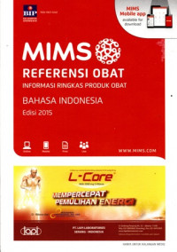 MIMS Referensi Obat : Informasi Ringkas Produk Obat Bahasa Indonesia