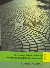 Metodologi Penelitian Sosial : Pendekatan Kualitatif dan Kuantitatif