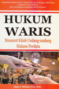 Hukum waris: Menurut kitab undang-undang hukum perdata