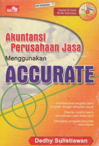 Akuntansi perusahaan jasa menggunakan accurate