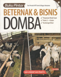 Buku Pintar Beternak Dan Bisnis Domba