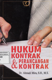 Hukum Kontrak dan Perancangan Kontrak