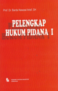 Pelengkap Hukum Pidana I