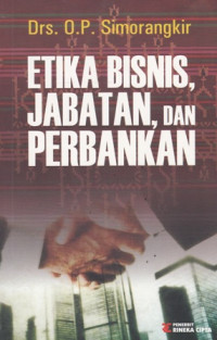 Etika Bisnis Jabatan Dan Perbankan