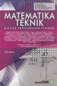 Matematika Teknik Untuk Perguruan Tinggi