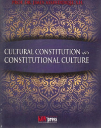 Cultural Constitution And Constitutional Culture