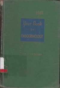 1951 YEAR Book Of Endocrinology